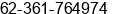 Fax number of Mrs. Jahra at Denpasar