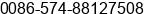 Fax number of Mr. stanward Lin at NINGB0