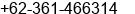 Fax number of Mr. Bertuzzi Fabrizio at Denpasar