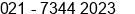 Fax number of Mr. Ase The at tangerang