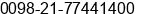 Fax number of Mr. Hooshang Zabihi at P.O.Box : 16765-583