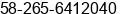 Fax number of Mr. FRANCISCO PARRA at CIUDAD OJEDA