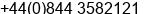 Fax number of Ms. Lanny L at London