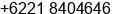 Fax number of Mr. Hiasmol MY at Jakarta