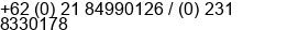 Fax number of Mr. Edison ,SE. at Cirebon