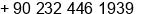 Fax number of Mr. HUSEYIN ALP at IZMIR