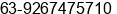 Mobile number of Ms. Elektra Evangelista at Antipolo City