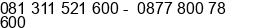 Mobile number of Mr. Ir Frans Hendry at Jakarta