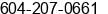 Phone number of Mr. Corkfloor sales at Richmond