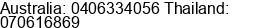 Phone number of Ms. Jane K Morgan at Glenelg North, Adelaide  