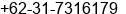 Phone number of Mr. Mr Cokro Lemanto / Mrs Ima at Surabaya