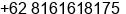 Phone number of Mr. Roy Salman at jakarta