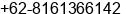 Phone number of Mr. Alex Ardhian at Jakarta