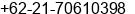 Phone number of Mr. FADHIL HAMASI at JAKARTA