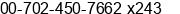 Phone number of Ms. Kate Peterson at Las Vegas