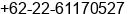 Phone number of Mr. Wijaya S. at Bandung