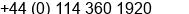 Phone number of Dr. Frederick Chukukere at Rotherham,