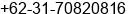 Phone number of Mr. Adi Tjandra at Surabaya