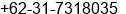 Phone number of Mr. Frans Enero at Surabaya