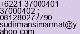 Phone number of Mr. Sudirman, ST S. at Jakarta Pusat