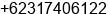 Phone number of Mr. Rizal at Surabaya