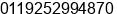 Phone number of Mr. Brian Griggs at Lafayette