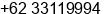 Phone number of Mr. Geraldy at jakarta