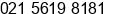 Phone number of Mr. Ruslan Teddy at jakarta