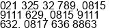 Phone number of Mr. Alfian atau Ibu. Elya at Jakarta