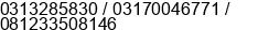 Phone number of Mr. Syamsuar Husain at surabaya