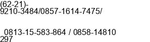 Phone number of Mr. ade at Bekasi