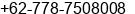 Phone number of Ms. micel sukker at batam