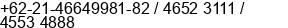 Phone number of Mr. Anthony Salim at Jakarta Utara