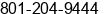 Phone number of Mr. Mark Baker at Salt Lake City