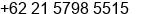 Phone number of Mr. SAUT MS at Jakarta